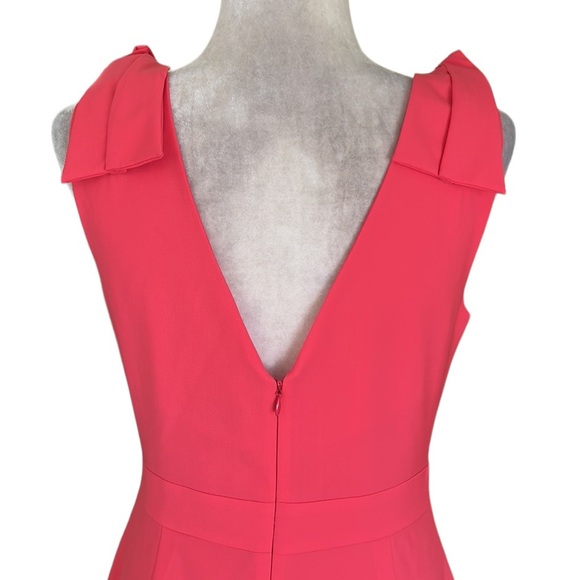 J. Crew Pink Origami Bow Detail Sleeveless Sheath Dress - 12 - Picture 10 of 15